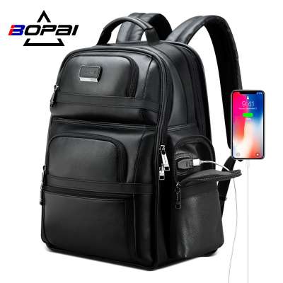 waterproof soft handle 15.6 inch mochila usb charging male multi-layer high capacity travel business laptop backpack for men